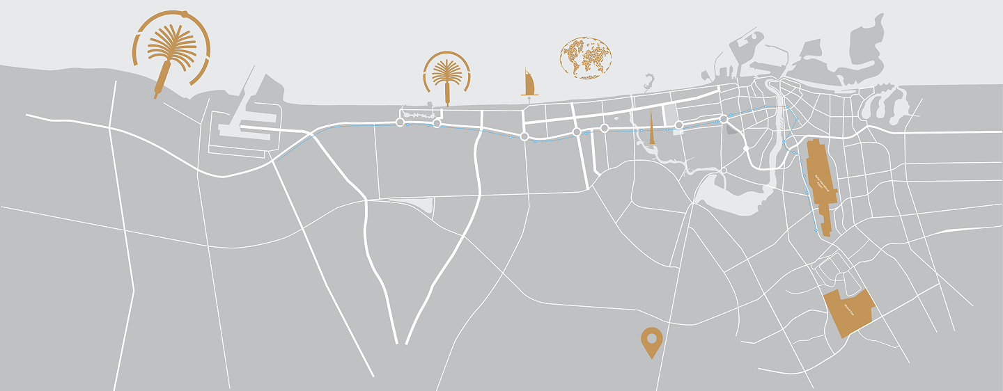 Dubai Map