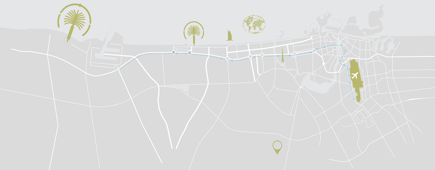 Dubai Map