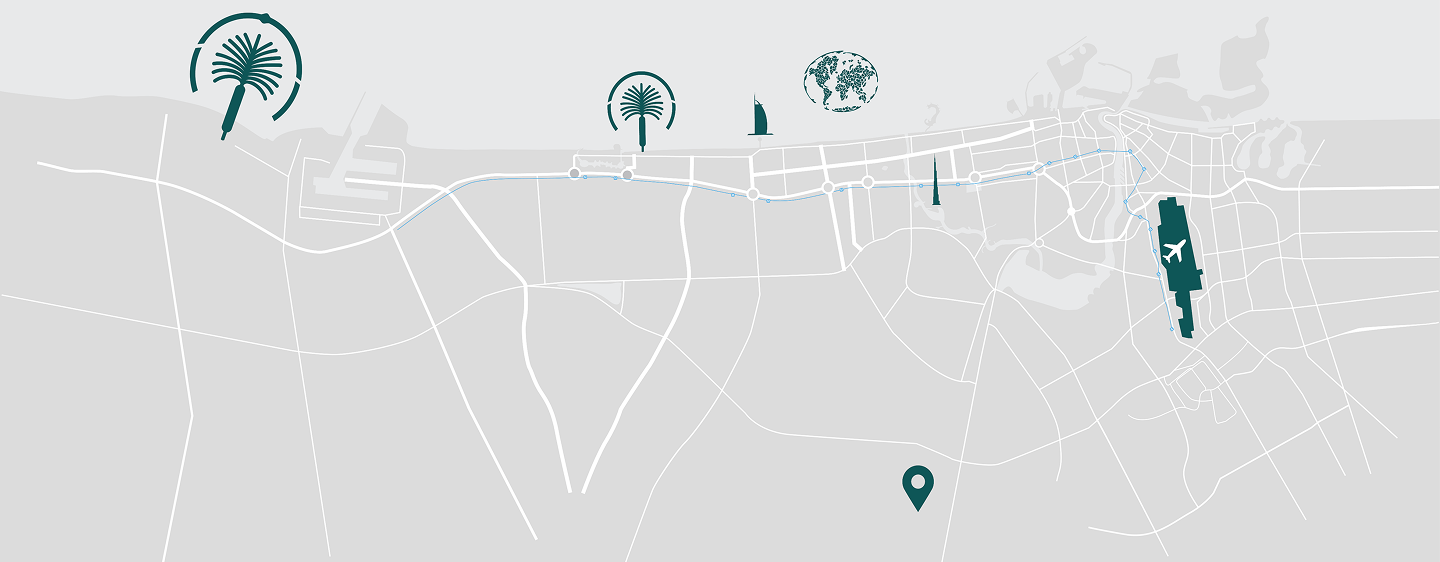 Dubai Map